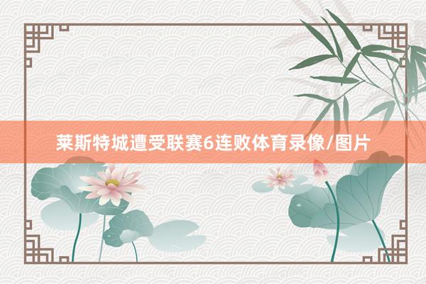 莱斯特城遭受联赛6连败体育录像/图片