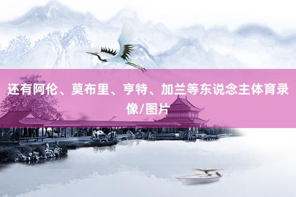 还有阿伦、莫布里、亨特、加兰等东说念主体育录像/图片