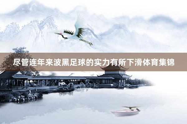 尽管连年来波黑足球的实力有所下滑体育集锦