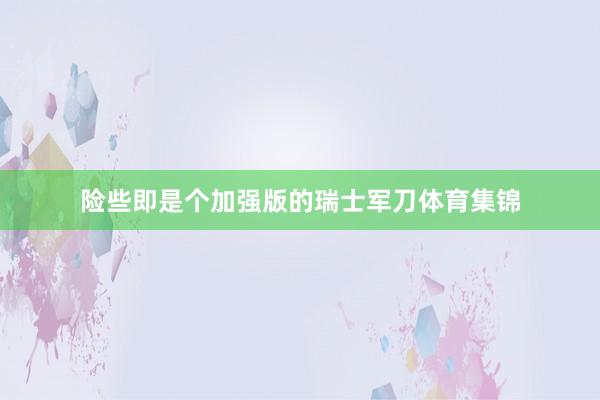 险些即是个加强版的瑞士军刀体育集锦