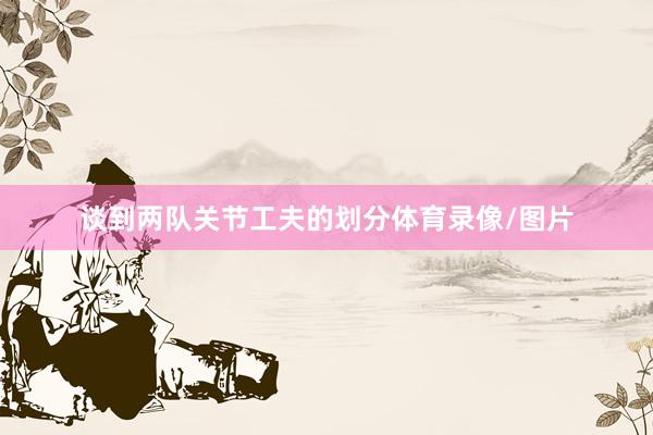 谈到两队关节工夫的划分体育录像/图片