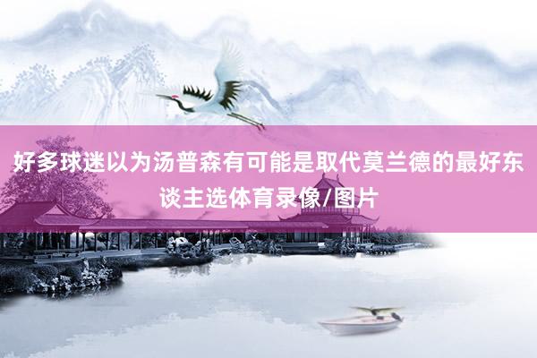 好多球迷以为汤普森有可能是取代莫兰德的最好东谈主选体育录像/图片