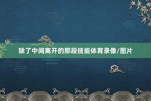 除了中间离开的那段技能体育录像/图片