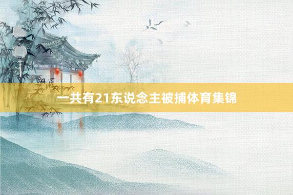 一共有21东说念主被捕体育集锦