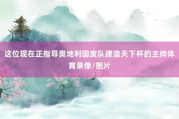 这位现在正指导奥地利国度队建造天下杯的主帅体育录像/图片